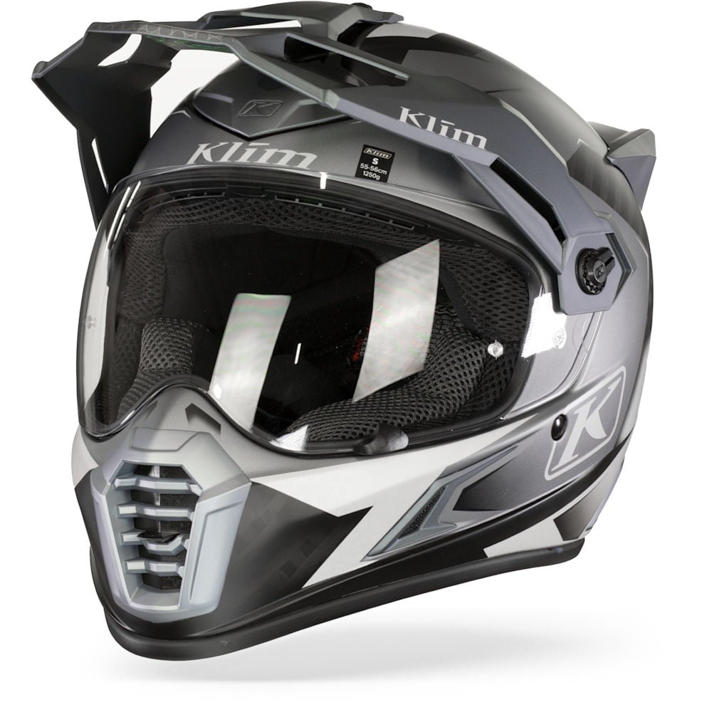 Klim Krios Pro Charger Gray Adventure Helmet Size 3XL