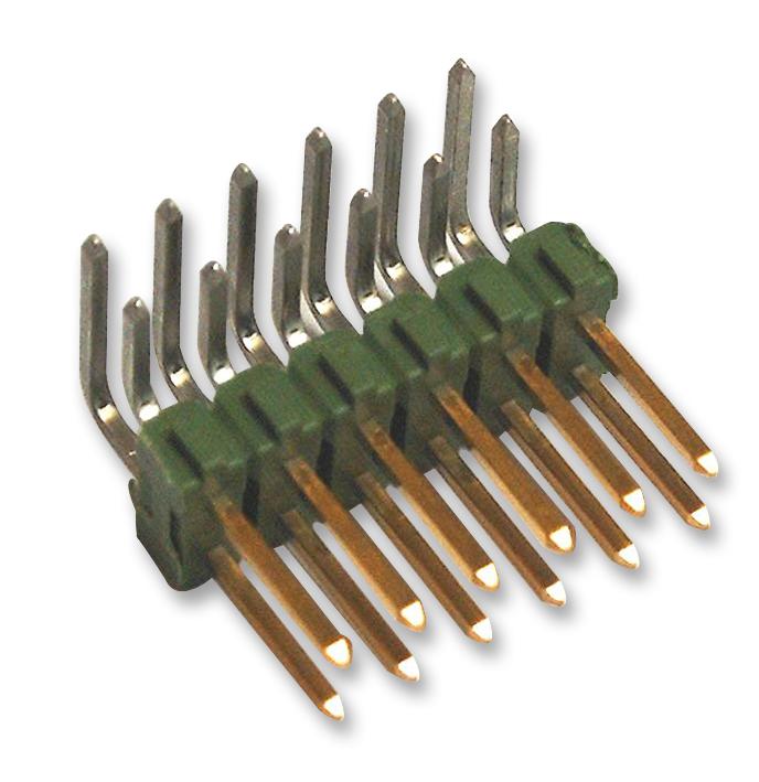 Amp Connectors / Te Connectivity 1-825457-0 Btb Conn, R/a Header, 20Pos, 2Row/2.54mm