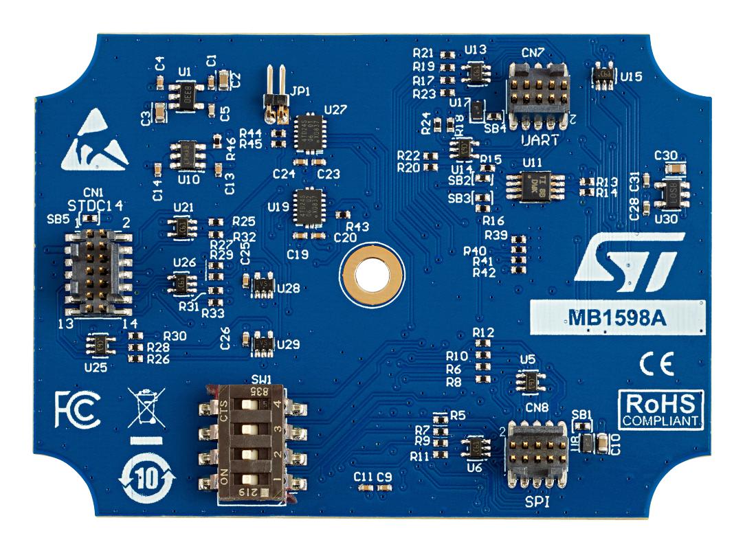 STMicroelectronics B-Stlink-Volt Volt Adapter Board, Debugger/prog Board