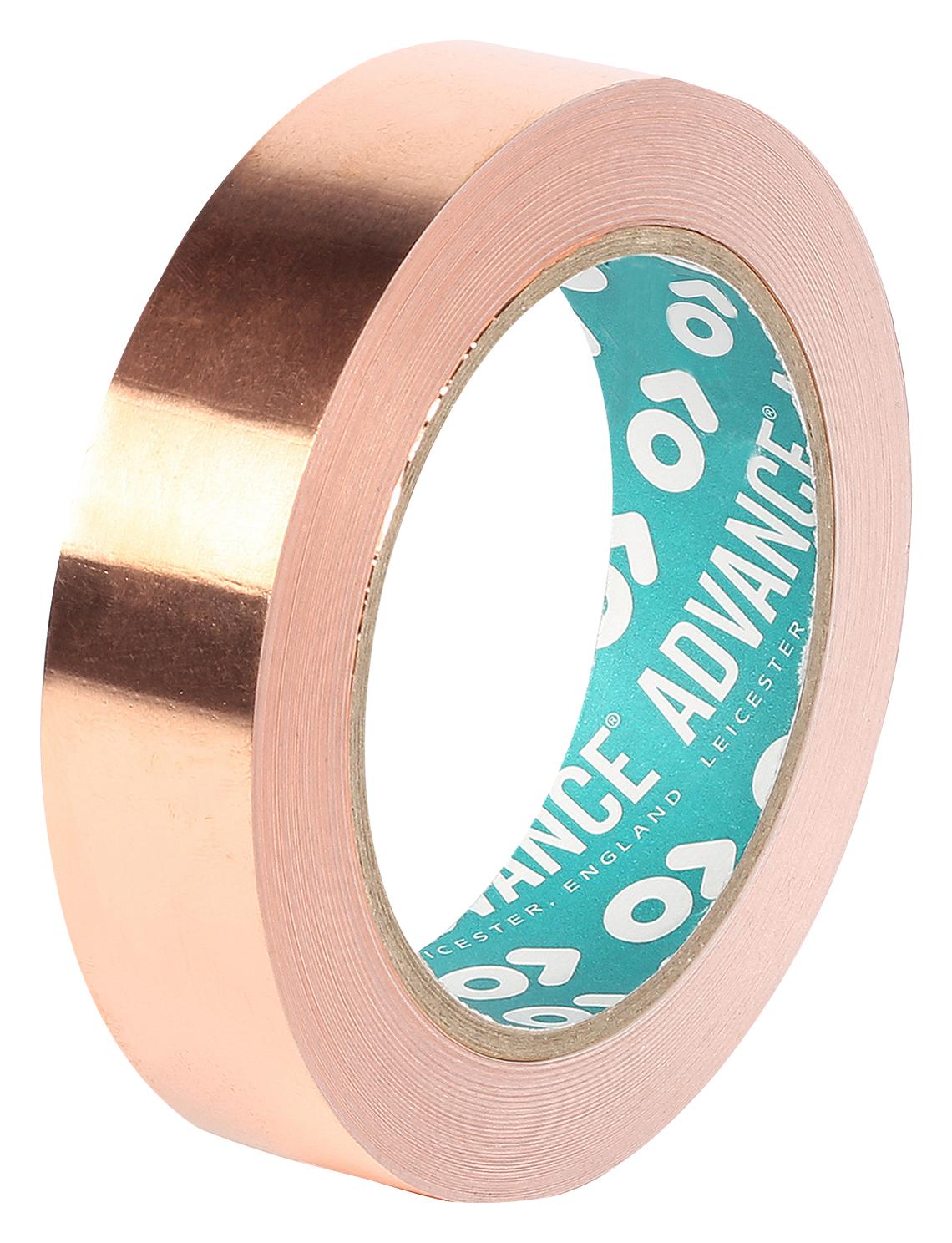 Advance Tapes At525 Copper 33M X 10mm Tape, Copper Foil, 33M X 10mm