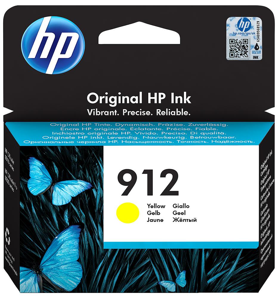 Hewlett Packard 3Yl79Ae Ink Cart, 3Yl79Ae, No 912 Yellow