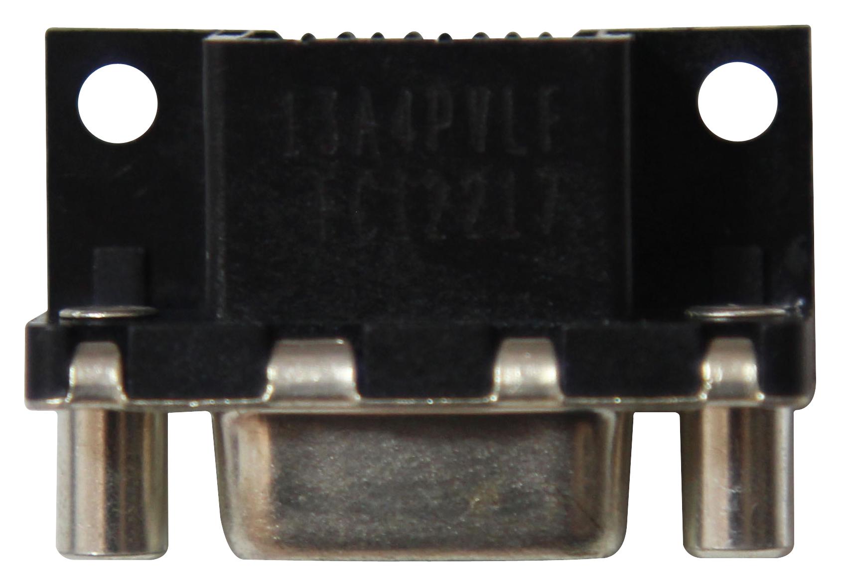 Amphenol Communications Solutions D09S13A4Pv00Lf D Sub Connector, R/a Rcpt, 9Pos, De, Solder