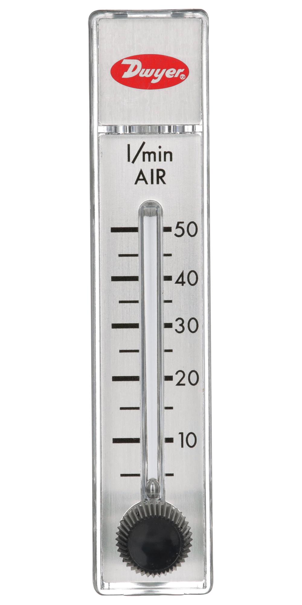 Dwyer Rma-23-Ssv Air Flowmeter, 100Psi, 50Lpm, 1/8