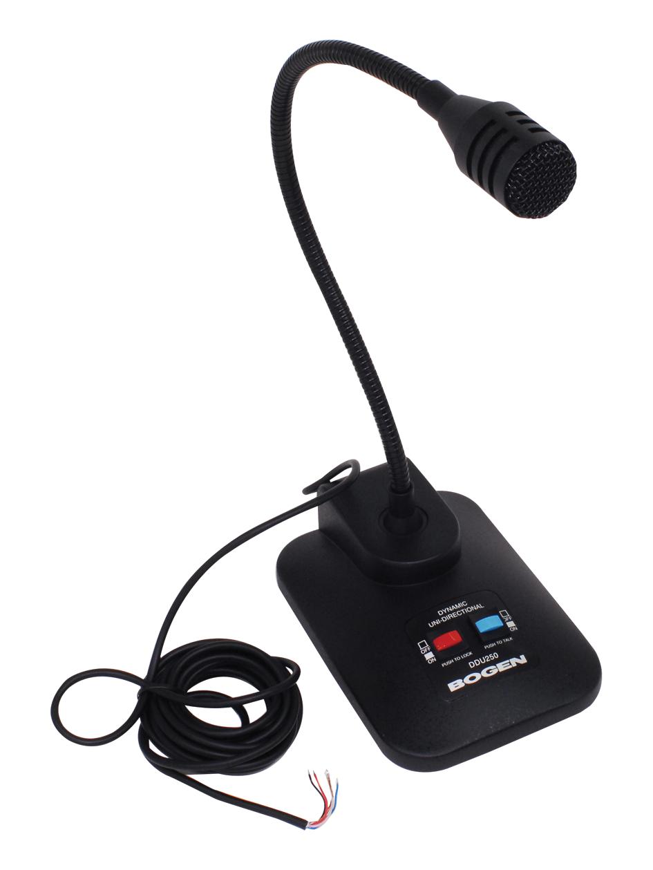 Bogen Communications Ddu250 Microphone, -76Db, Unidirectional, 12Khz