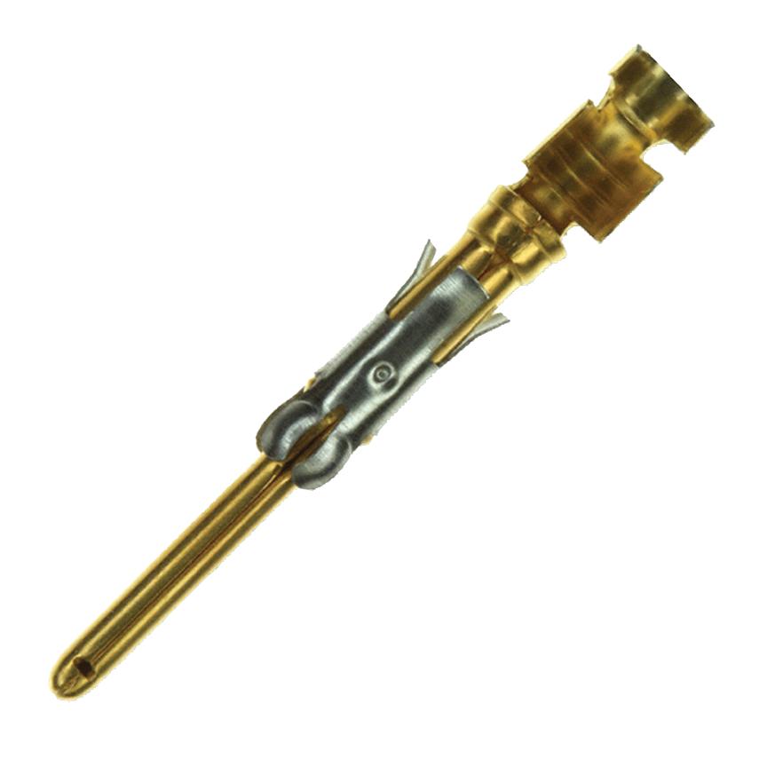 Amp Connectors / Te Connectivity 1-66597-0 Circular Contact, Pin, Crimp, 14Awg