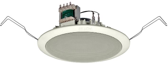 Toa Electronics Pc-658R Speaker, Ceiling, 6W 100V, 6Inch,(4Pk)