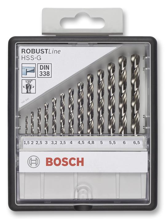 Bosch 2607010538 Drill Bit Set, Hss-G, 13Pc