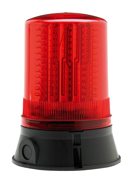 Moflash Signalling Led401-02-02  (Red) Beacon, Conti/flash/rotate, 24Vdc, Red