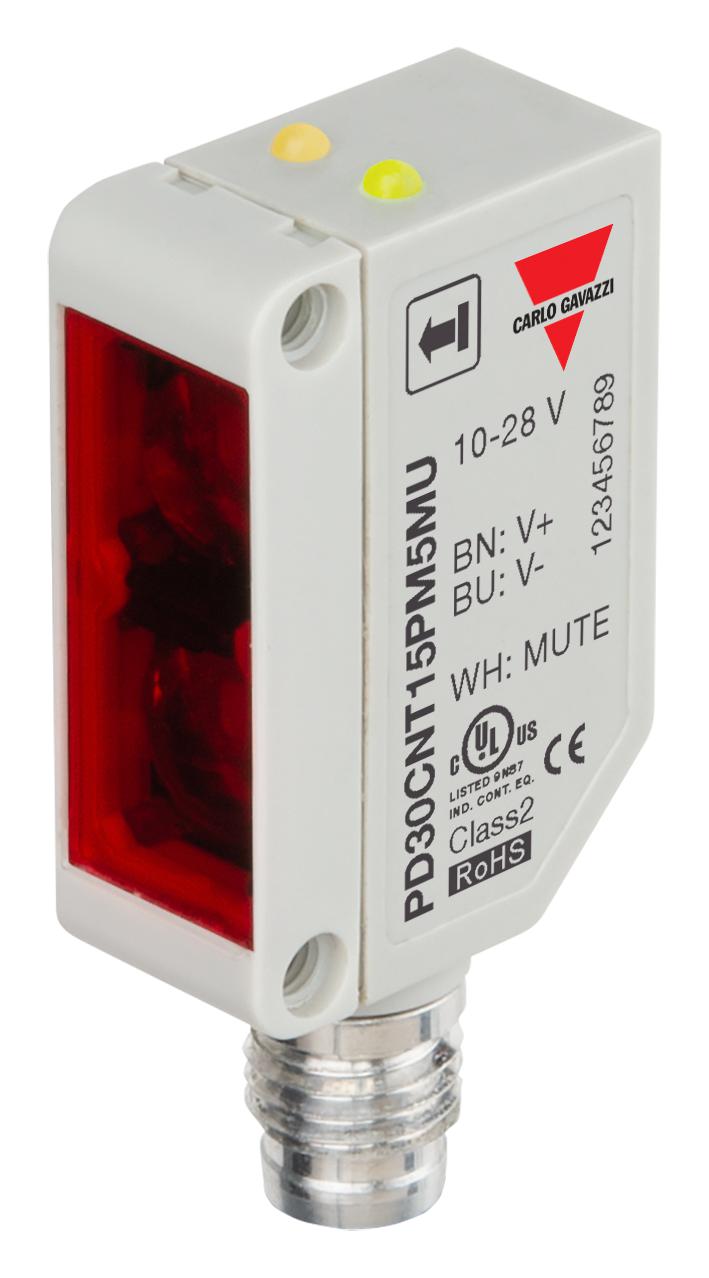 Carlo Gavazzi Pd30Cnt15Pm5Mu Photo Sensor, 15M, Pnp, 30V