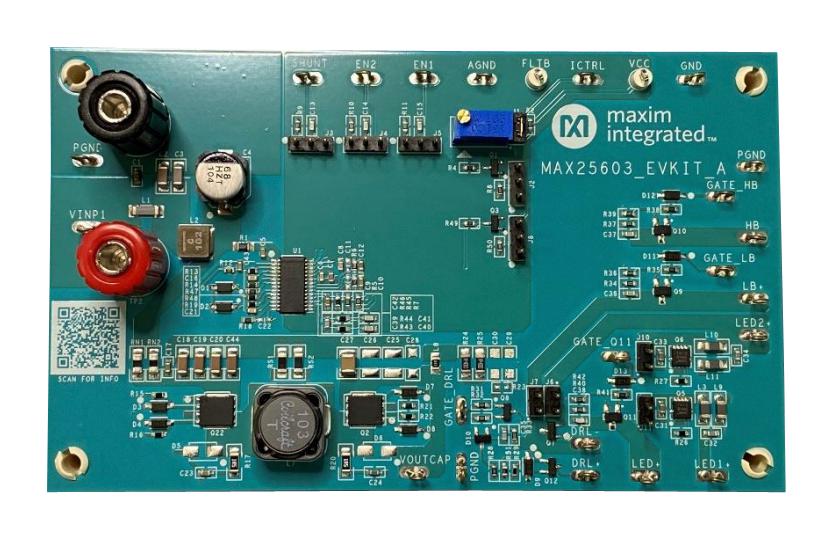 Maxim Integrated/analog Devices Max25603Evkit# Evaluation Kit, Buck-Boost Led Driver