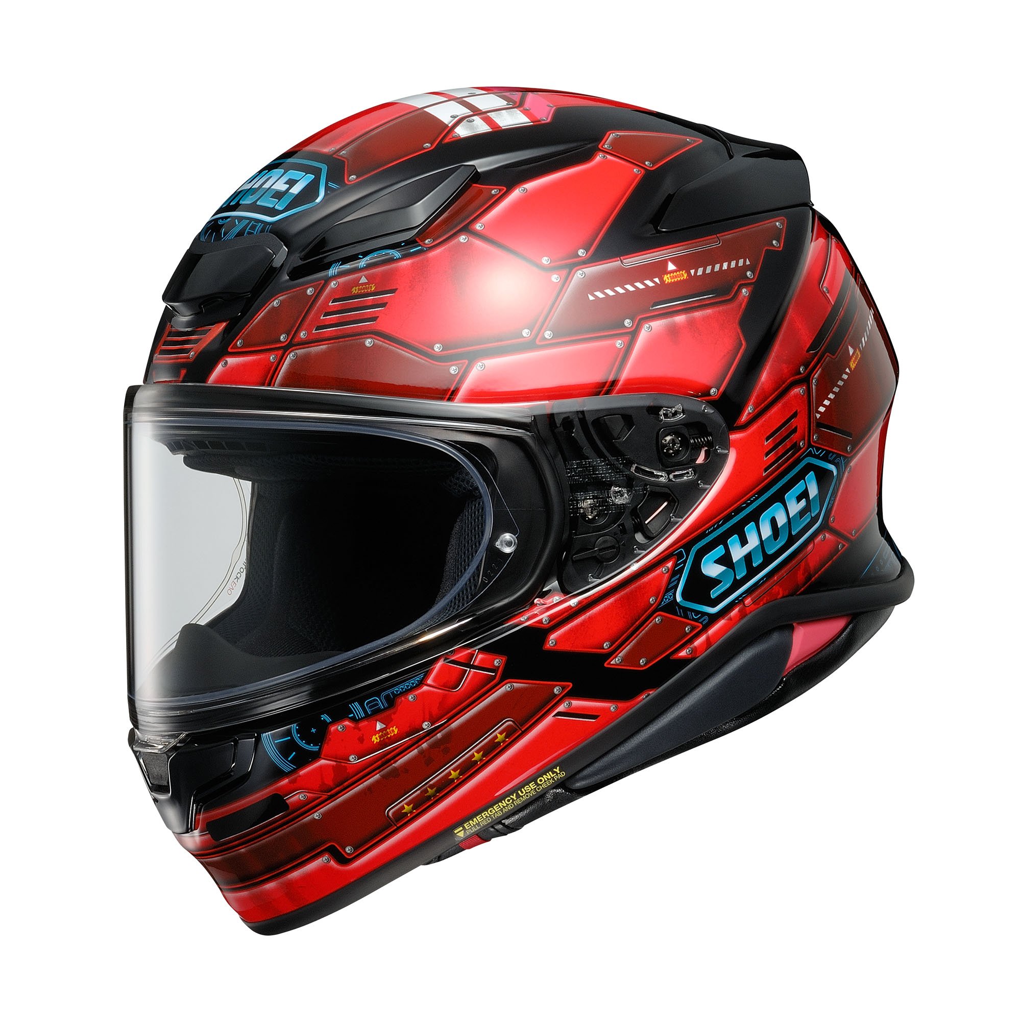 Shoei NXR2 Graphic Fortress TC-1 Full Face Helmet Size S