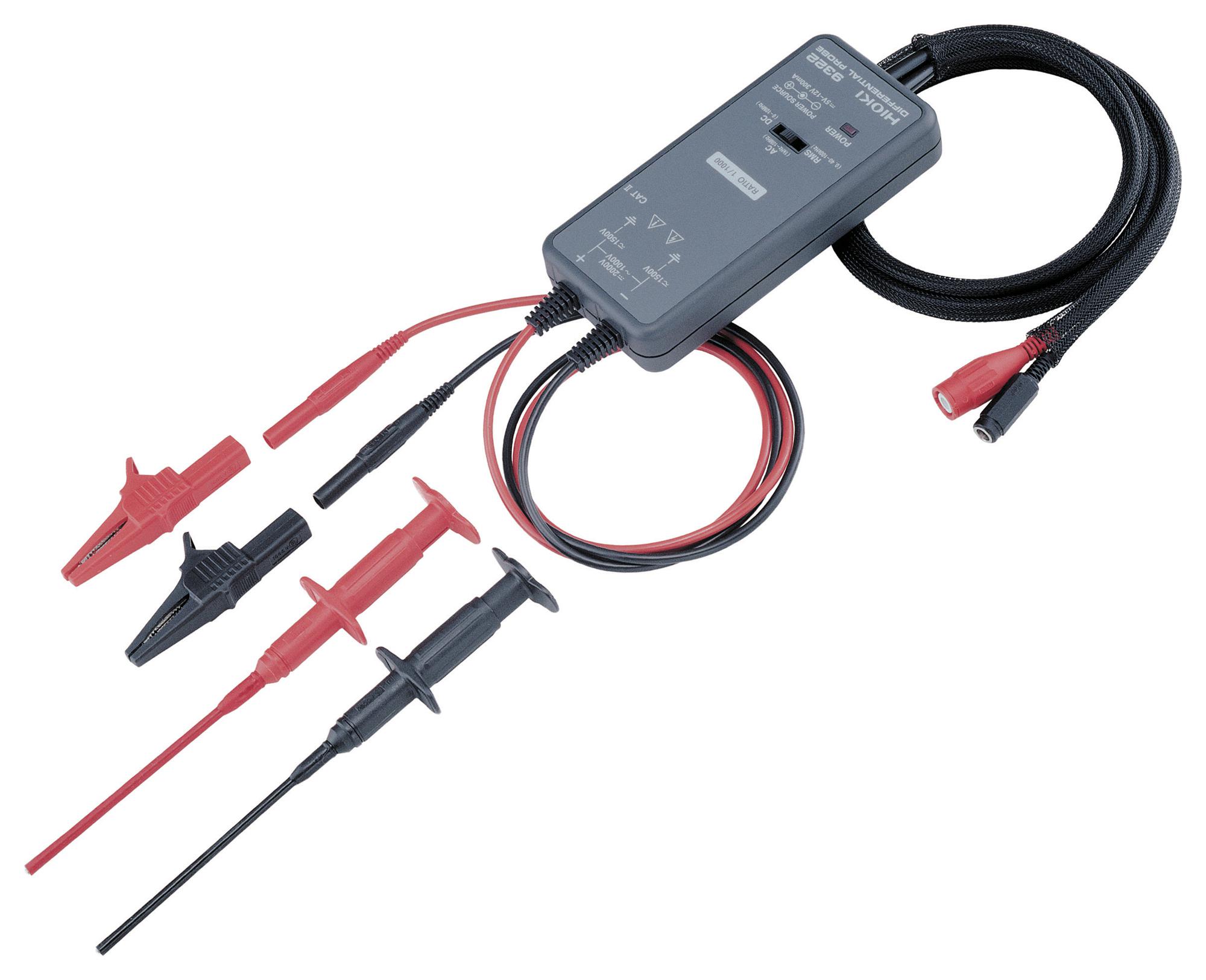 Hioki 9322 Differential Probe, Memory Hicorder