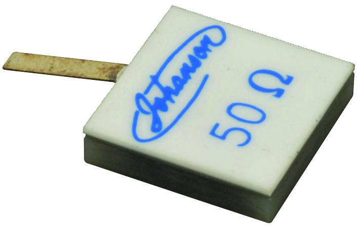 Johanson Manufacturing Tl250Ab21 Resistor, Thick Film Flangeless, 50 Ohm