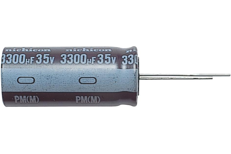 NIchicon Upm1H101Mpd1Td Aluminum Electrolytic Capacitor, 100Uf, 50V, 20%, Radial