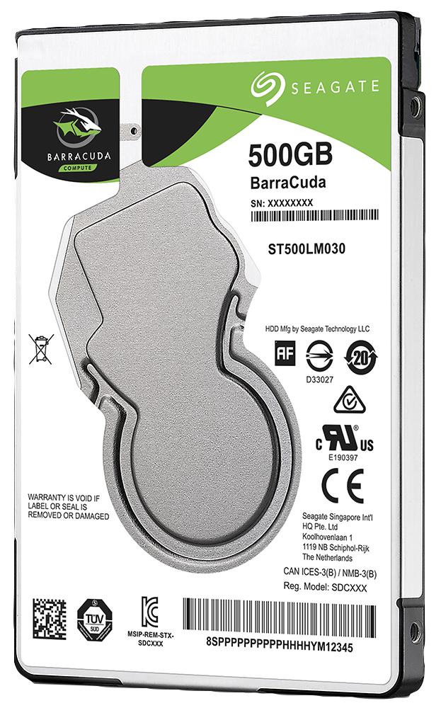 Seagate St500Lm030 Drive, 2.5In Mobile,7mm, Barracuda 500Gb
