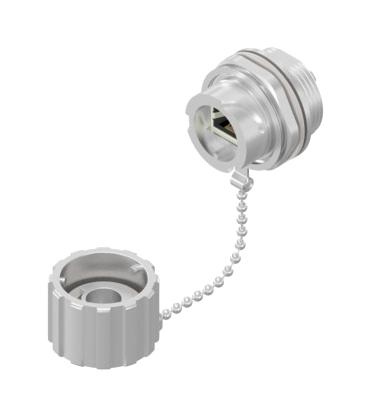 Amphenol Conec 17-150184 In-Line Coupler, Rj45 Jack, 8P8C, Cat6A