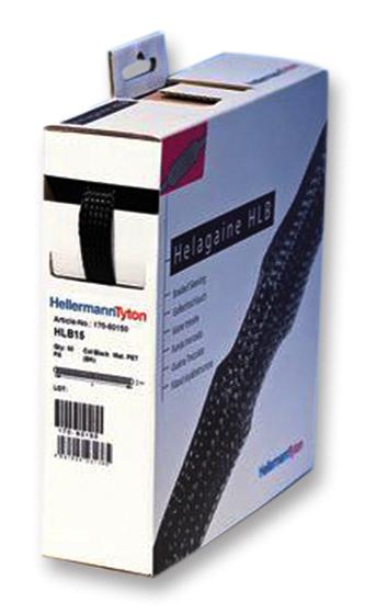 HellermannTyton 170-80350 Sleeving, Braid, 18-54mm, 10M