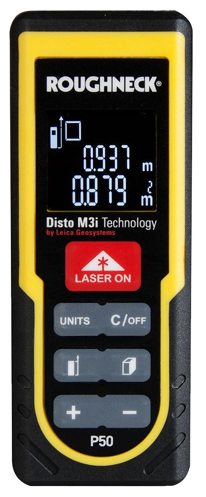 Roughneck 43-950 Laser Distance Measure 50M