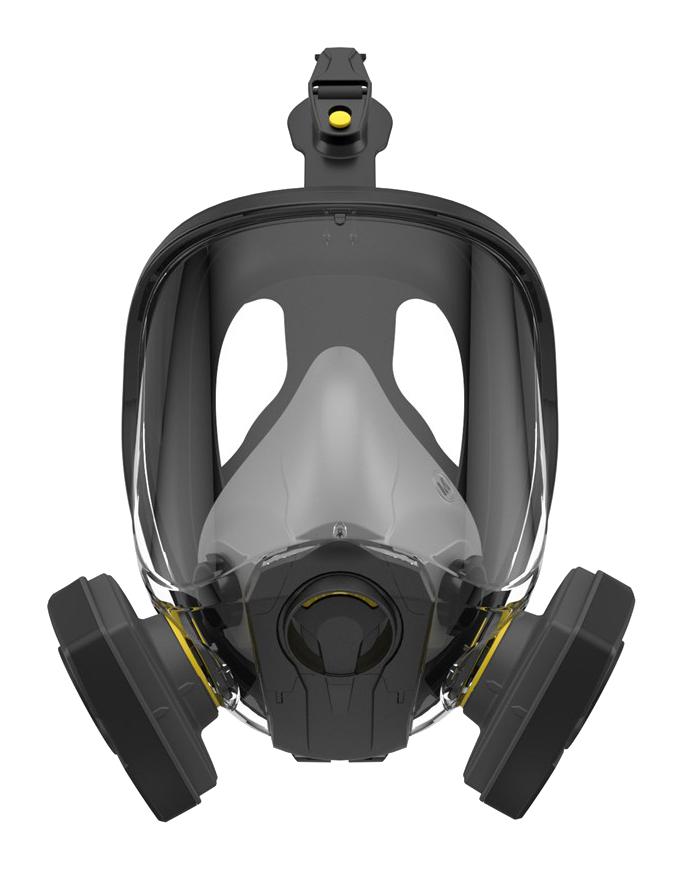 Corpro Re/cp/ffm1600-2/l Full Face Mask, Valved, Large