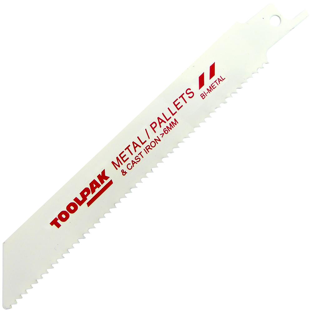 Toolpak Rb04 Wood / Metal Recip Saw Blades 10Tpi Pk5
