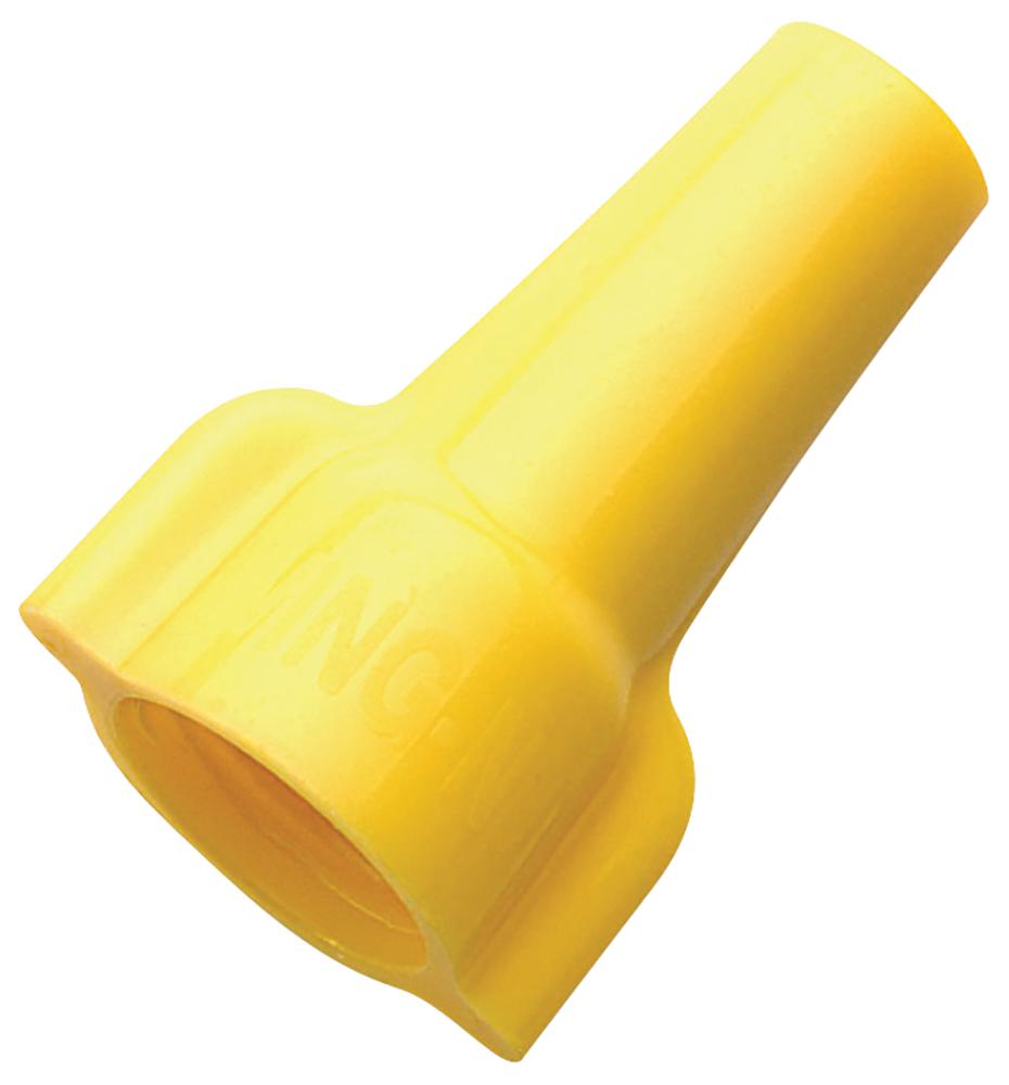 Ideal 30-451 Wing-Nut Wire Connectors, Yellow, 100Pk