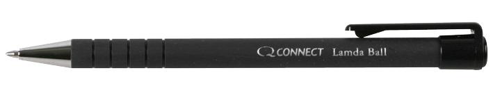 Q Connectorect Kf00672 Pen Rubber Barrel Black 12Pk