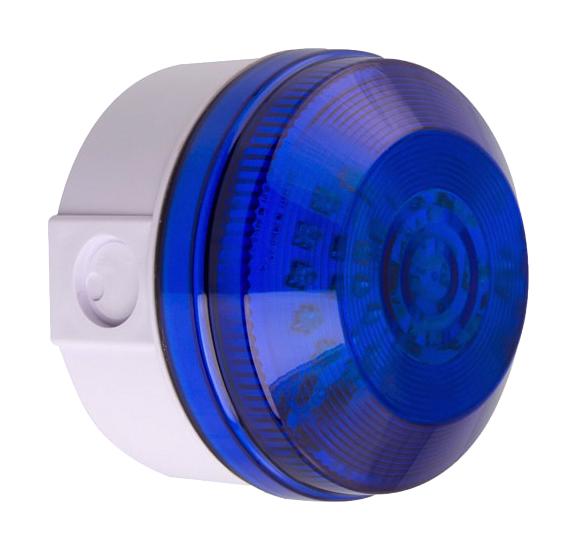 Moflash Signalling Led195-02Wh-03 Beacon, Blue, Continuous/flashing, 30V