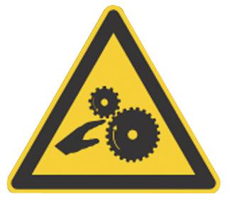 Brady 250298Fr. Sign, Warning, Moving Machinery, Pk7