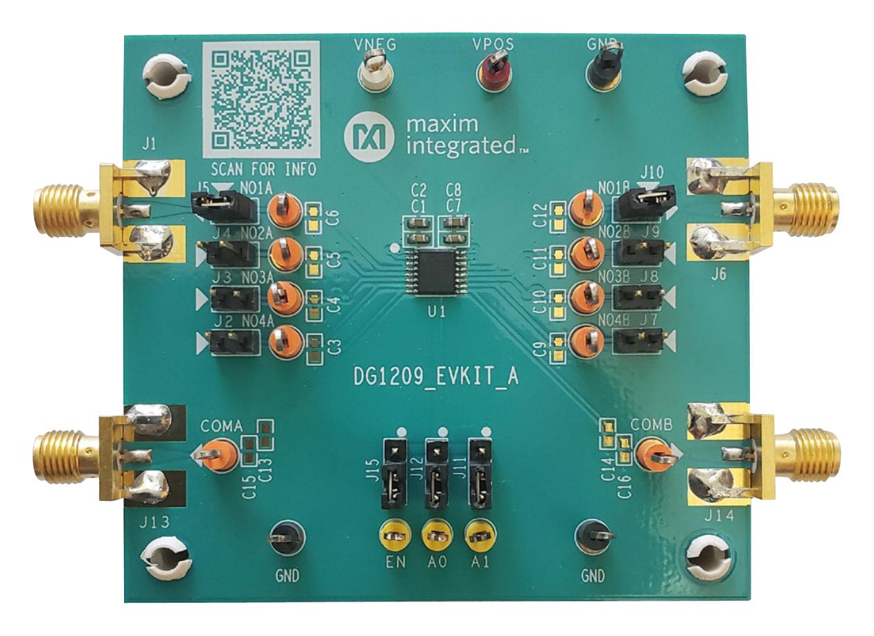Maxim Integrated/analog Devices Dg1209Evkit# Evaluation Kit, Multiplexer