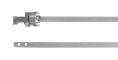 HellermannTyton Mlt12Ss10.m3P Cable Tie, 330mm Lg, 316Ss, 850N