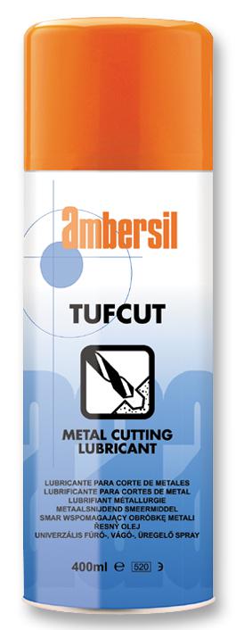 Ambersil Tufcut Spray, 400Ml Lubricant, Cutting, Metal, Aerosol/400Ml