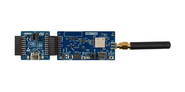 STMicroelectronics B-Wl5M-Subg1 Expansion Brd W/lpwan Mod, Cortex-M0+/m4