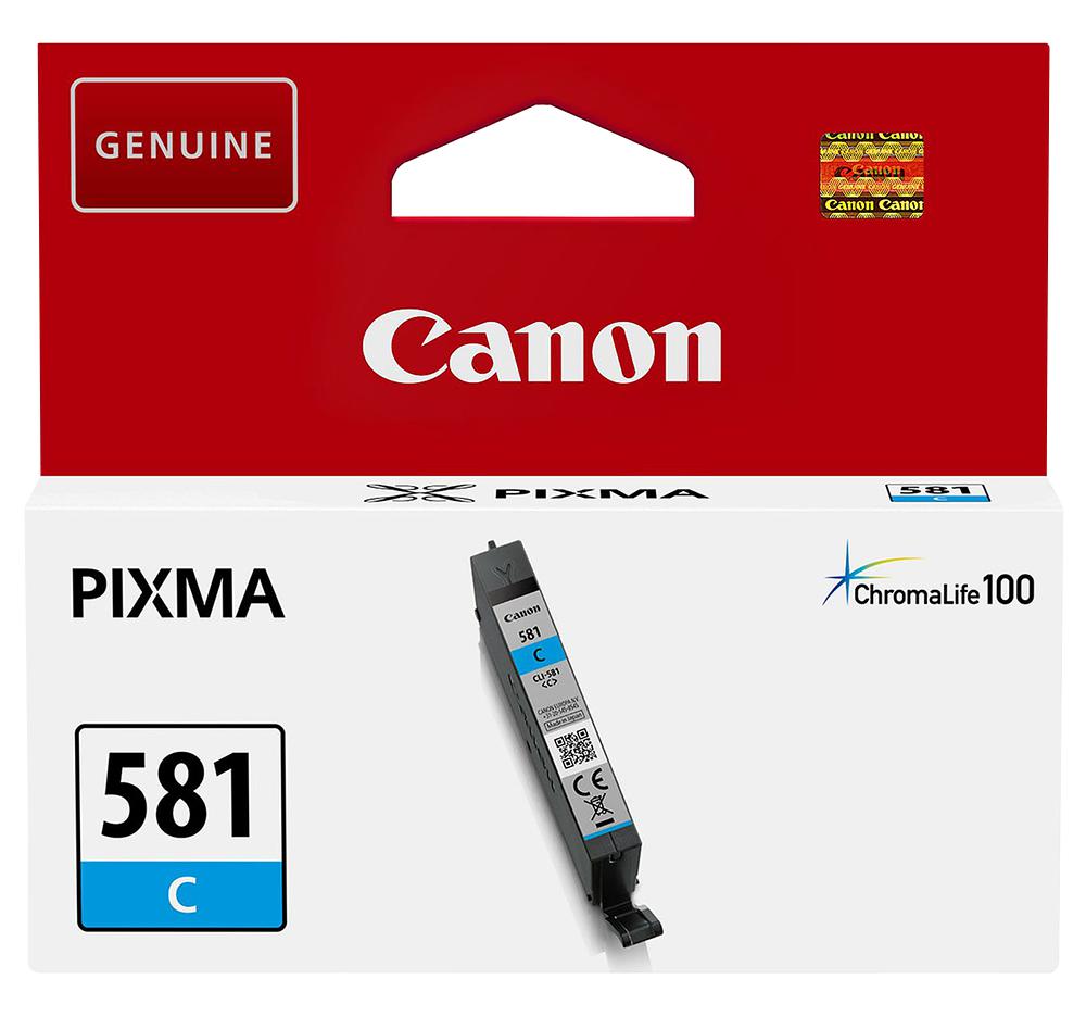 Canon 2103C001 Ink Cartridge, Cli-581C, Cyan