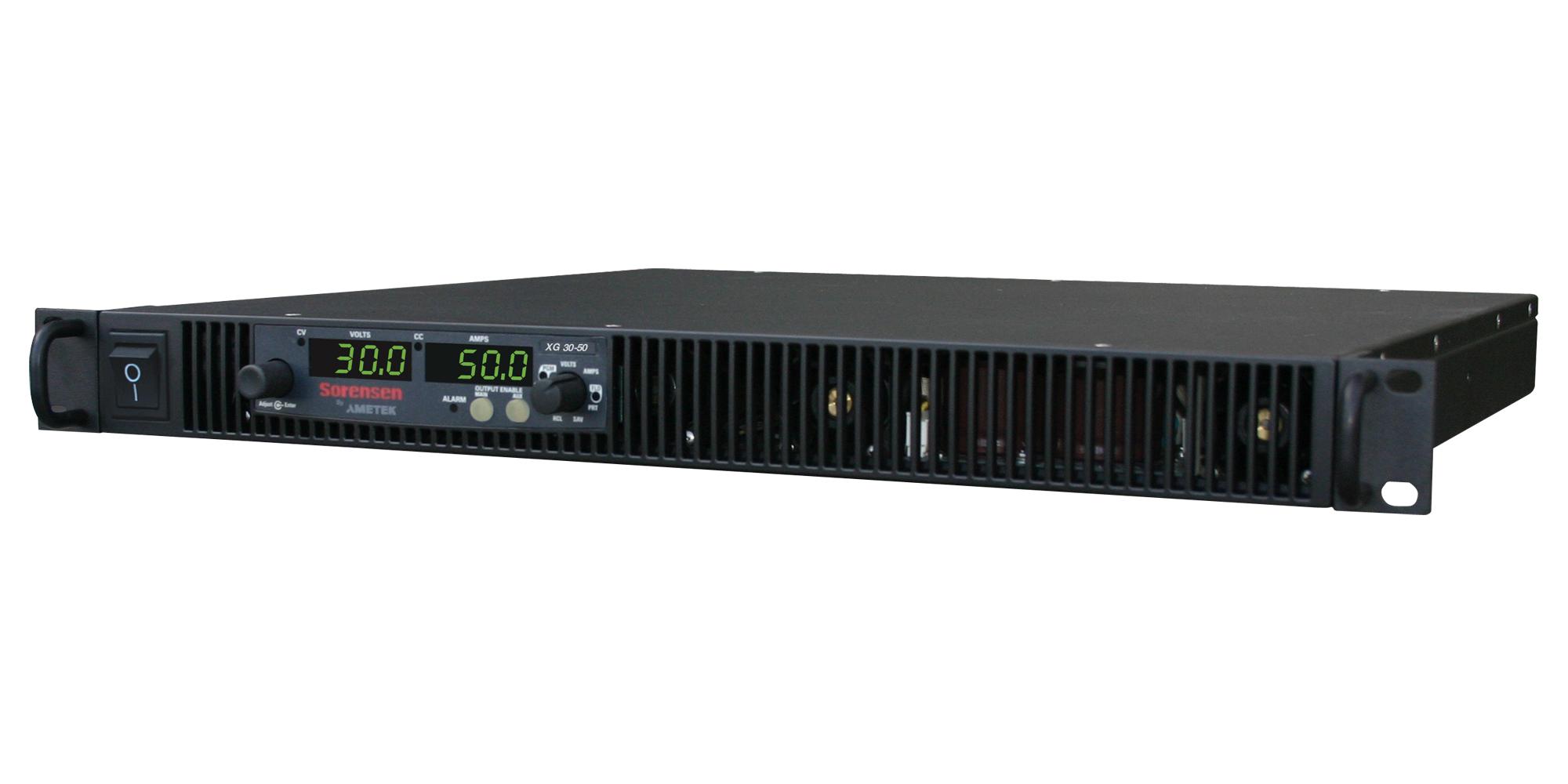 Ametek Programmable Power Xg60-25R Modular Power Supply, Prog, 60V, 25A