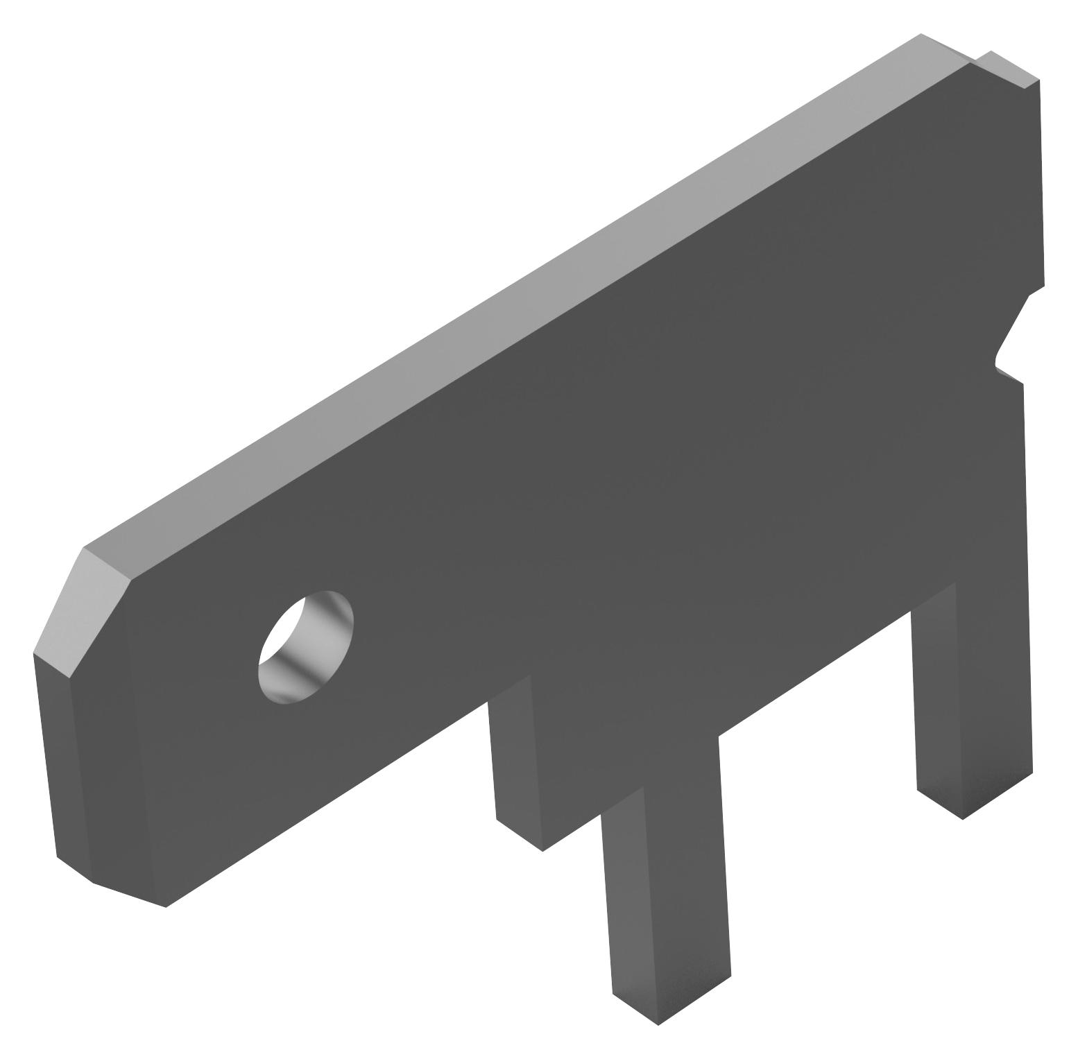 Amp Connectors / Te Connectivity 1217061-1 Pcb Terminal, 4.75mm X 0.8mm