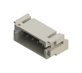 Edac 140-505-417-060 Pin Header Connector, Brass, 5Pos, 1Row, 2mm