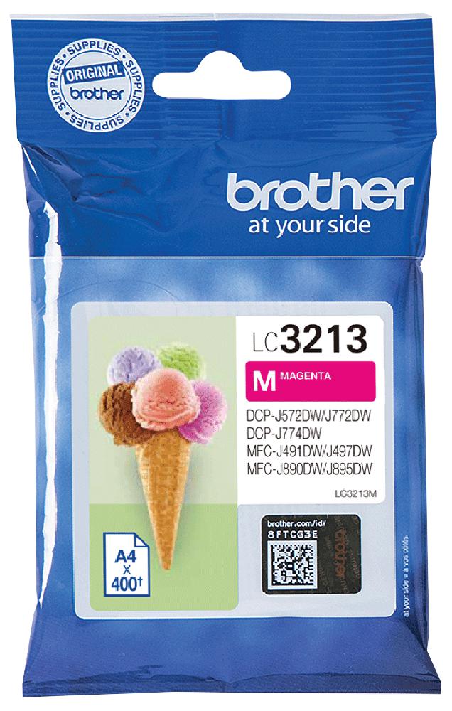 Brother Lc3213M Ink Cart, Lc3213M, Magenta, Brother