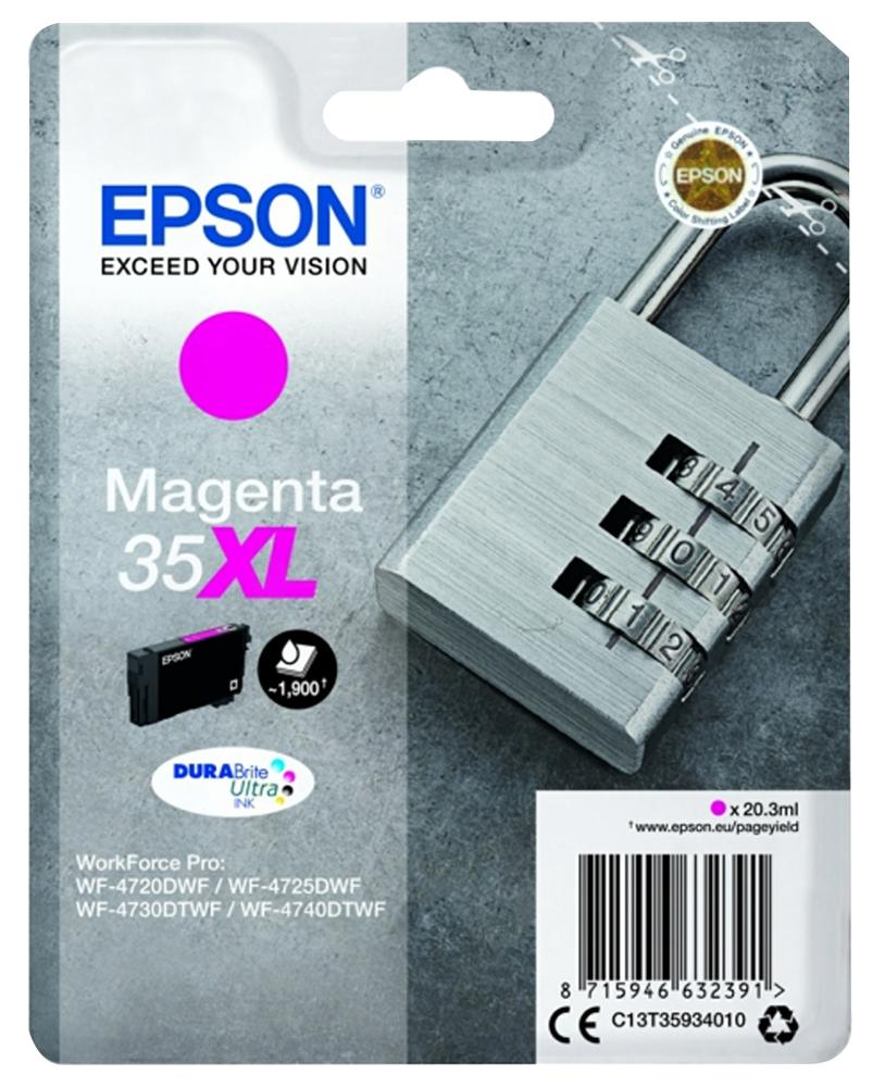 Epson C13T35934010 Ink Cart, T3593, Magenta Xl, Epson