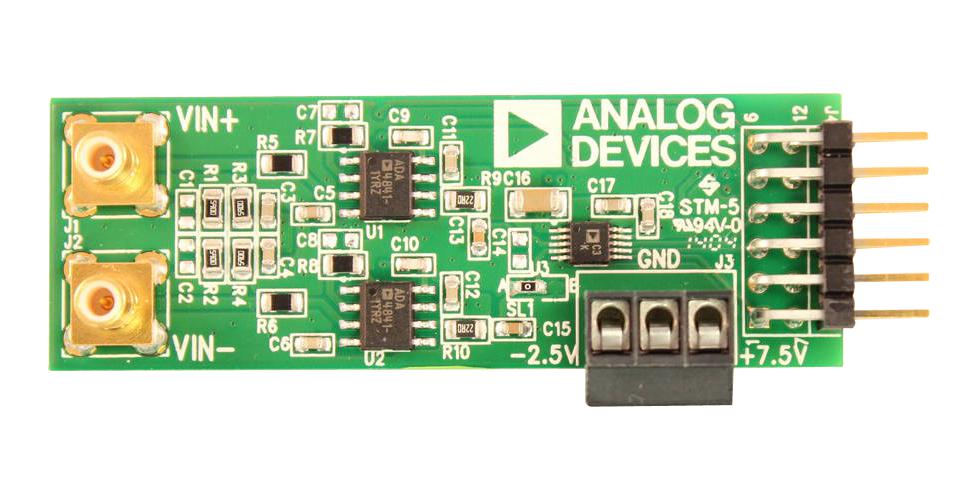 Analog Devices Eval-Ad7980-Pmdz Pmod Board, Analog-To-Digital Converter