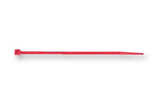 HellermannTyton 111-03004 Cable Tie, Red, 150mm, Pk100