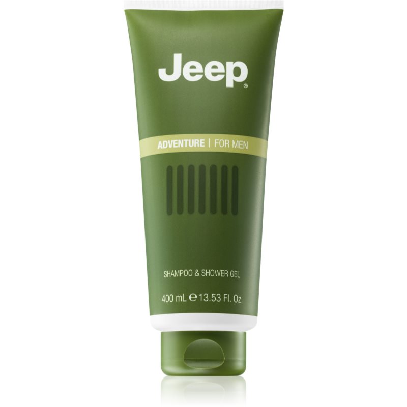 Jeep Adventure 2-in-1 shampoo and shower gel for men 400 ml