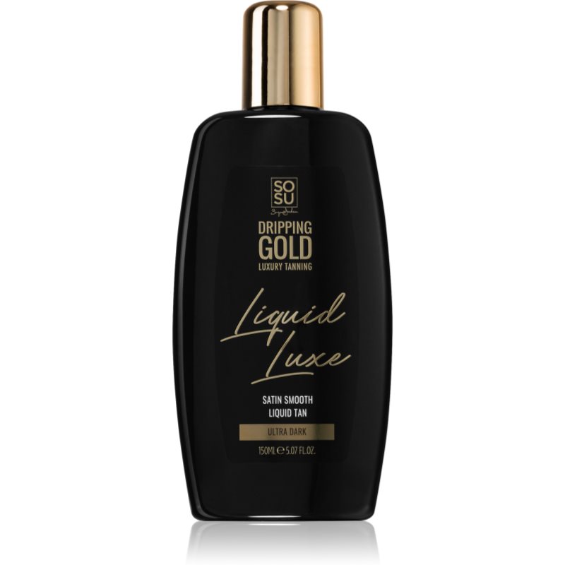 Dripping Gold Luxury Tanning Liquid Luxe self-tanning water for the body Medium 150 ml