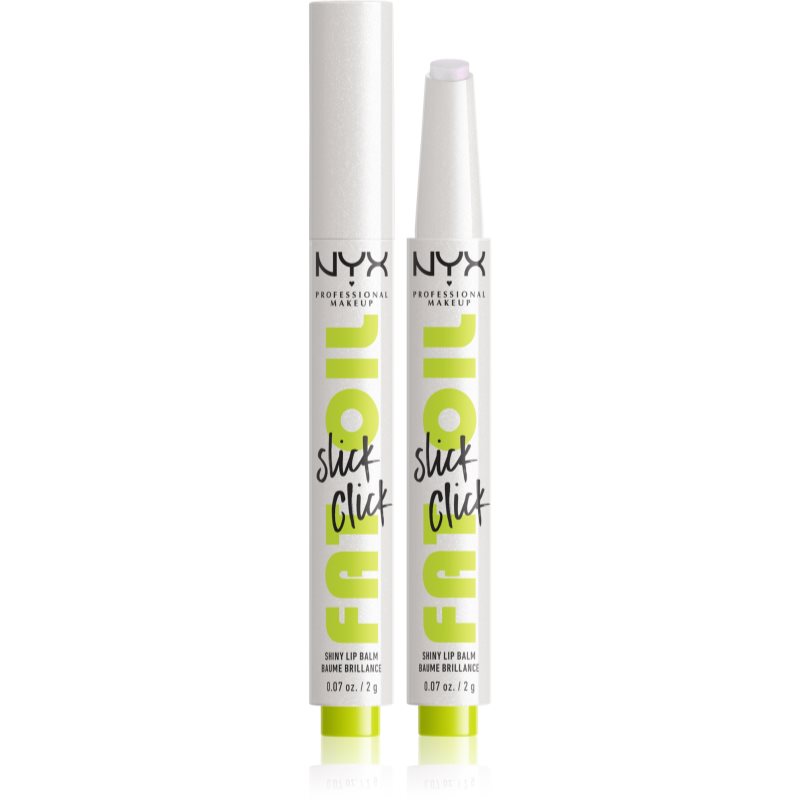NYX Professional Makeup Fat Oil Slick Click tinted lip balm shade 06 Hits Different 2 g