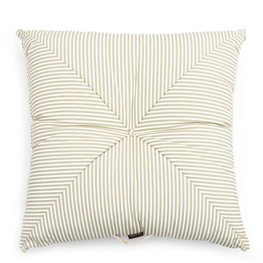 Floor Pillow Laurens Sage Stripe