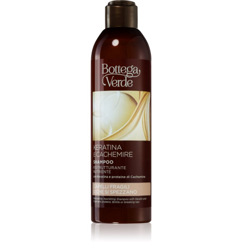 Bottega Verde Keratin & Cashmere nourishing shampoo for weak, stressed hair 250 ml