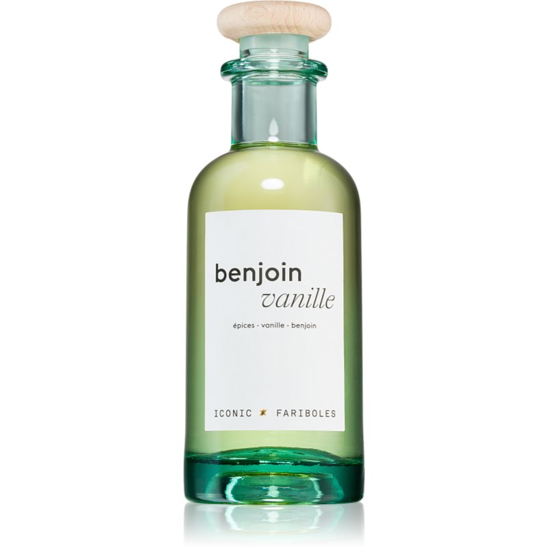 FARIBOLES Iconic Benzoin Vanilla aroma diffuser with refill 250 ml