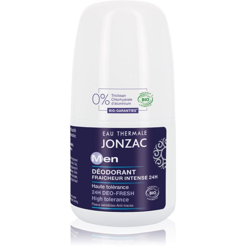 Jonzac Men aluminium salt free roll-on deodorant 50 ml