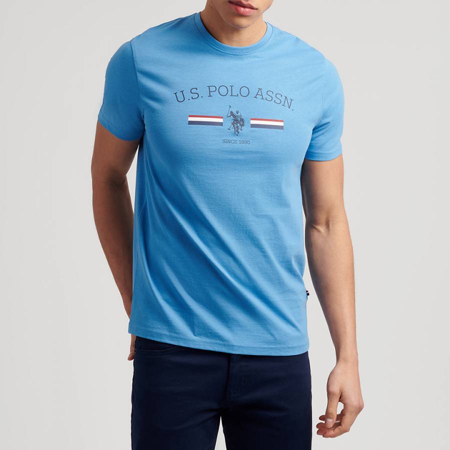 Blue Rider Cotton T-Shirt