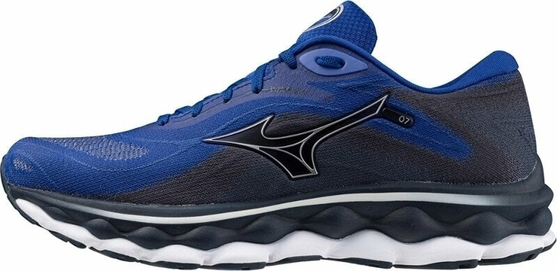 Mizuno Wave Sky 7 Surf the Web/Silver/Dress Blues 43 Road running shoes