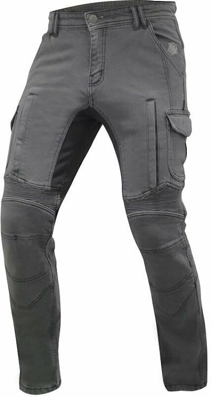 Trilobite 1664 Acid Scrambler Grey 38 Motorcycle Jeans